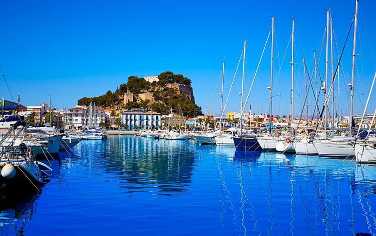 شقة Sea View Penthouse Denia, Elegance المظهر الخارجي الصورة