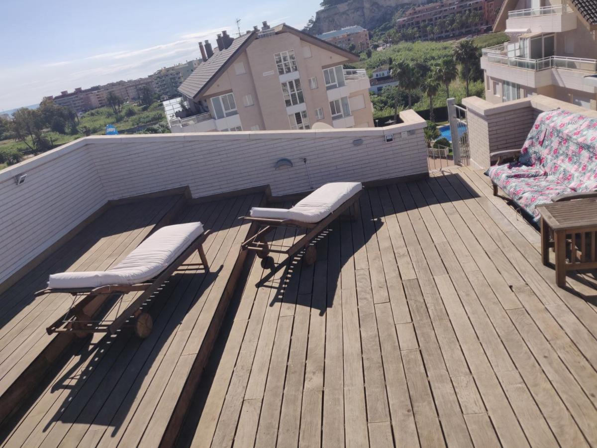 شقة Sea View Penthouse Denia, Elegance المظهر الخارجي الصورة