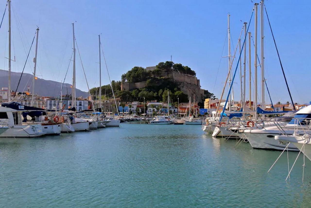 شقة Sea View Penthouse Denia, Elegance المظهر الخارجي الصورة