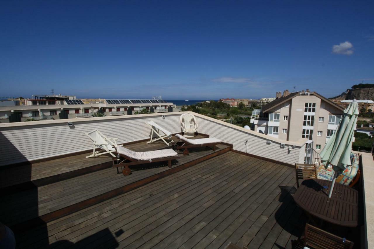 شقة Sea View Penthouse Denia, Elegance المظهر الخارجي الصورة